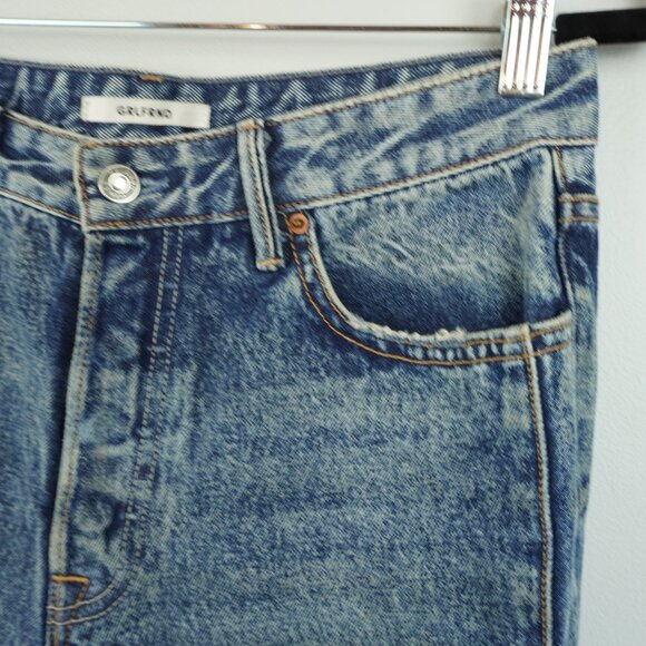 GRLFRND Karolina Ride It Tapered Leg High Rise Button Fly‎ Jeans Size 28 - Picture 6 of 12